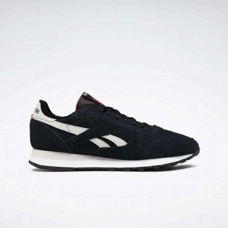 Reebok Classic Suede Men's Shoes Black Pink White | GSG2160OE