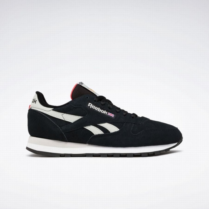 Reebok Classic Suede Men\'s Shoes Black Pink White | GSG2160OE