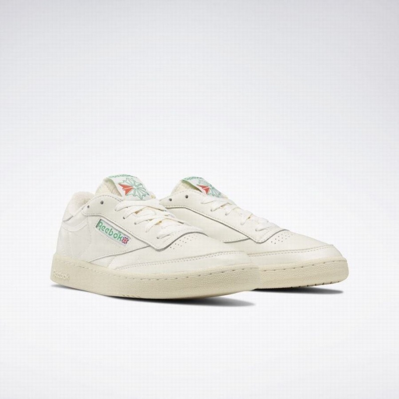 Reebok Club C 1985 Tv Women's Shoes White Green | ODT8176GS