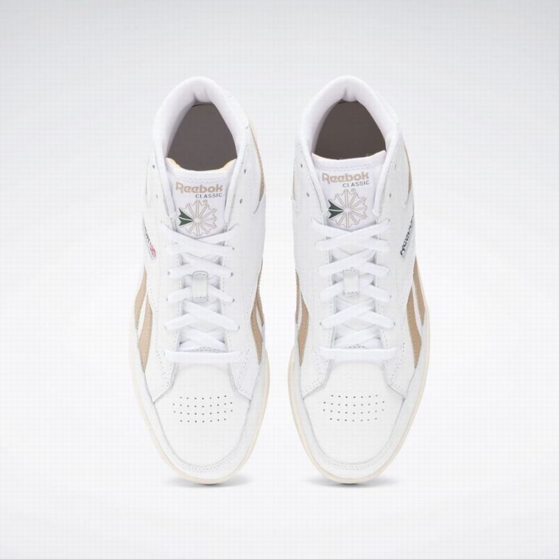 Reebok Club C 85 Form Hi Men's Shoes White Beige | CPH3543JR