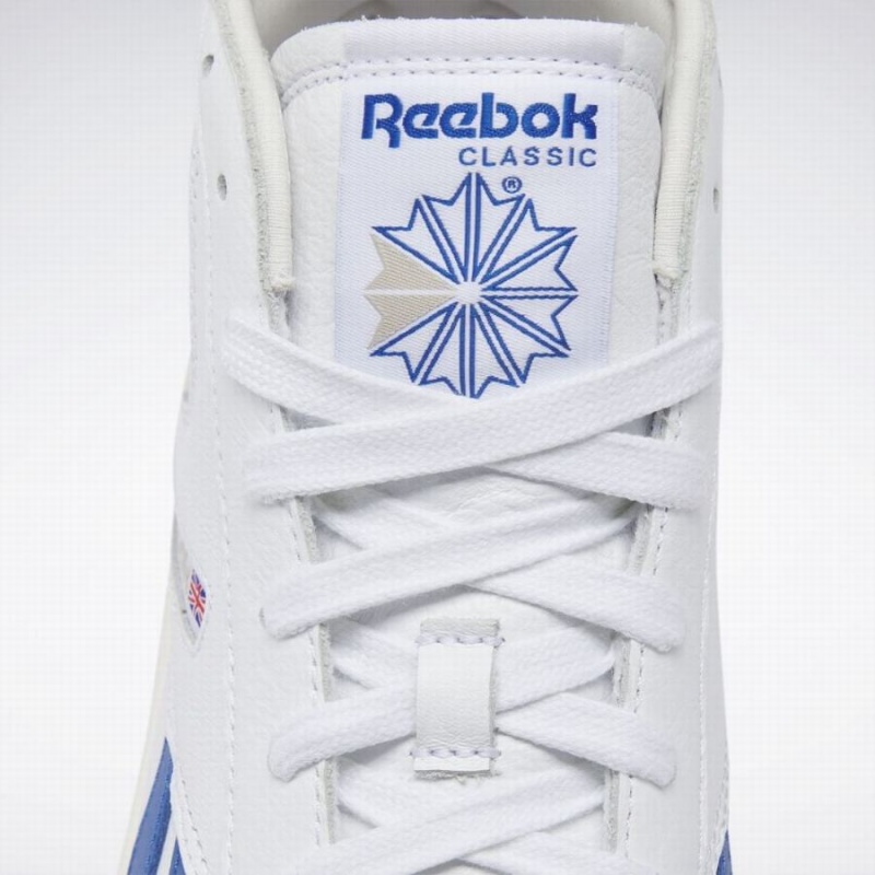Reebok Club C 85 Form Hi Men's Shoes White Blue | RMN8095PY