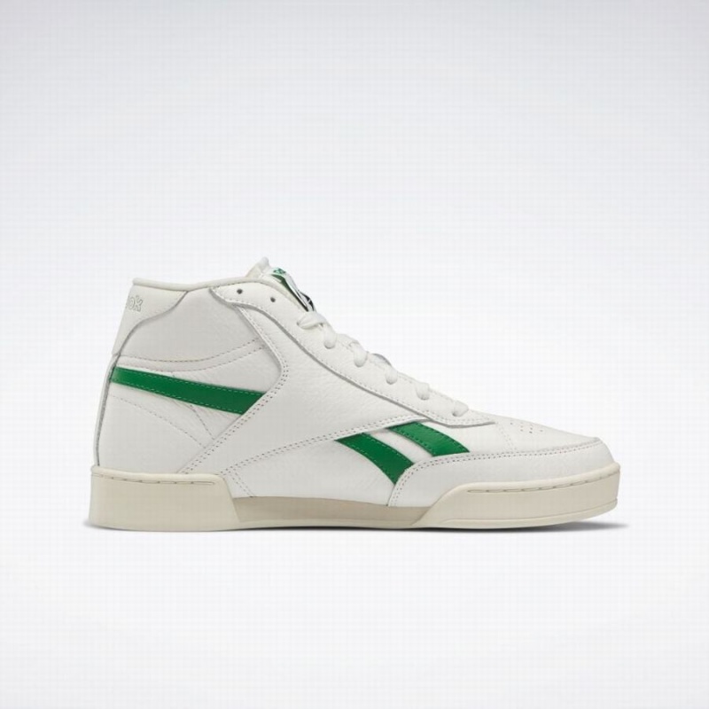 Reebok Club C 85 Form Hi Men's Shoes White Green | CEA4332EJ