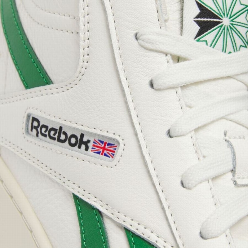 Reebok Club C 85 Form Hi Men's Shoes White Green | CEA4332EJ