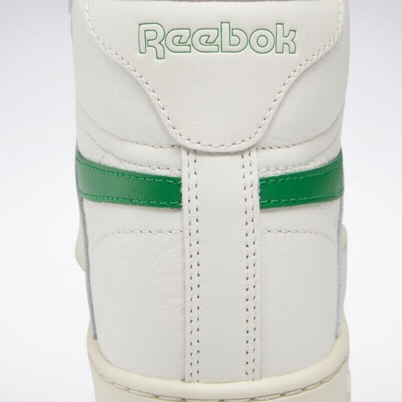 Reebok Club C 85 Form Hi Men's Shoes White Green | CEA4332EJ