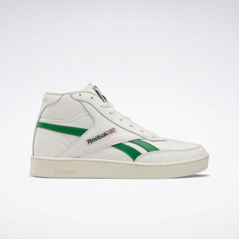 Reebok Club C 85 Form Hi Men\'s Shoes White Green | CEA4332EJ