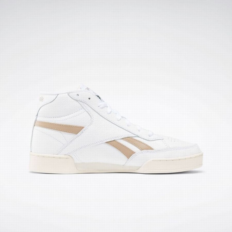 Reebok Club C 85 Form Hi Women's Shoes White Beige | MSY7128YW