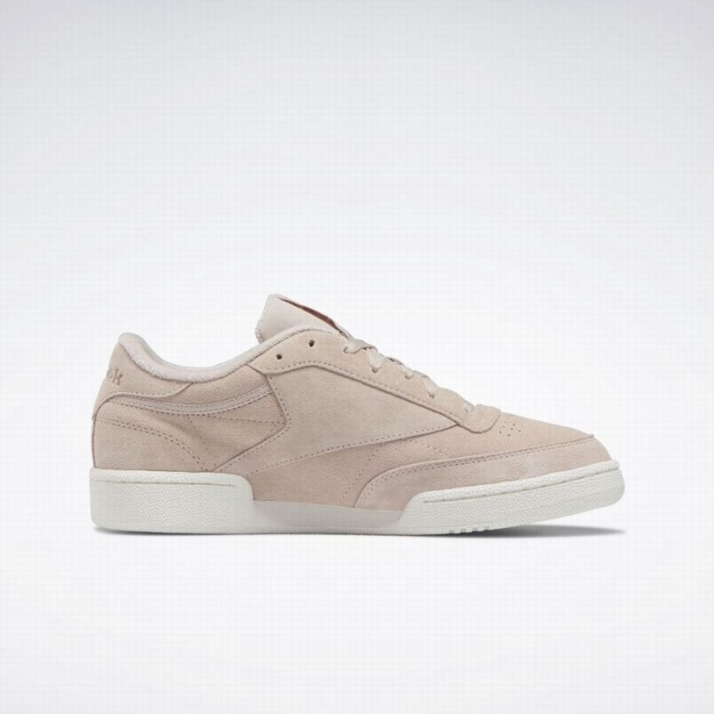 Reebok Club C 85 Men's Shoes Beige | YKM6481GL
