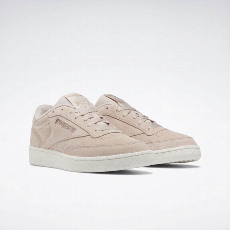Reebok Club C 85 Men's Shoes Beige | YKM6481GL