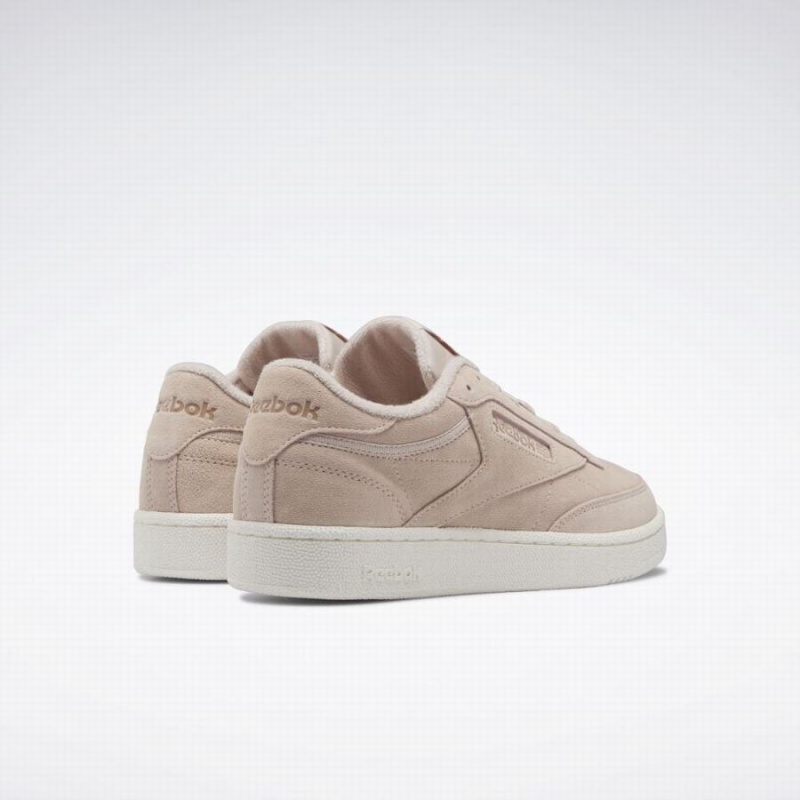 Reebok Club C 85 Men's Shoes Beige | YKM6481GL
