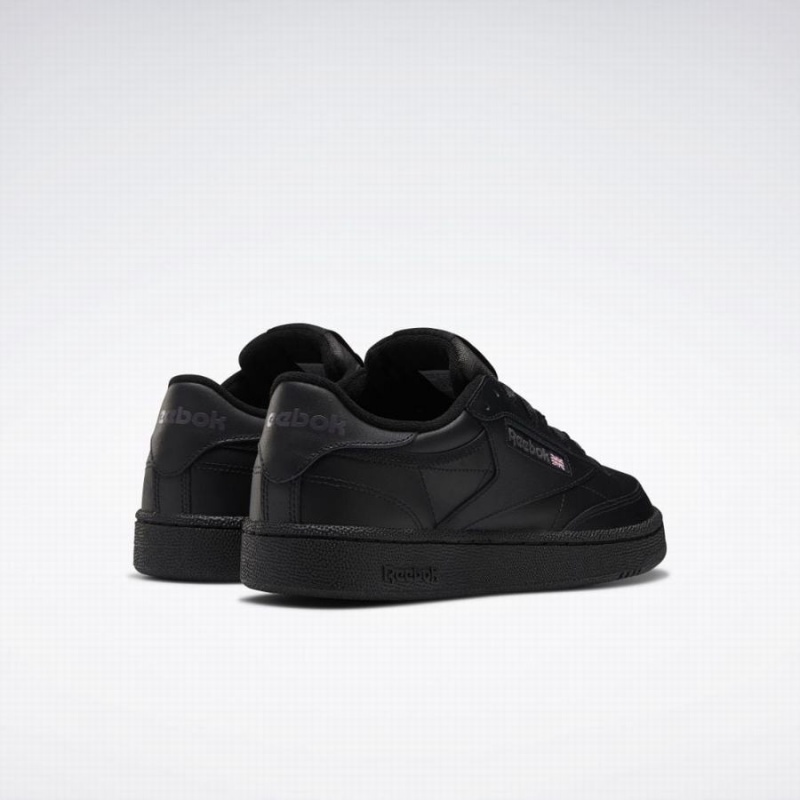 Reebok Club C 85 Men's Shoes Black Grey | QEZ8825WK