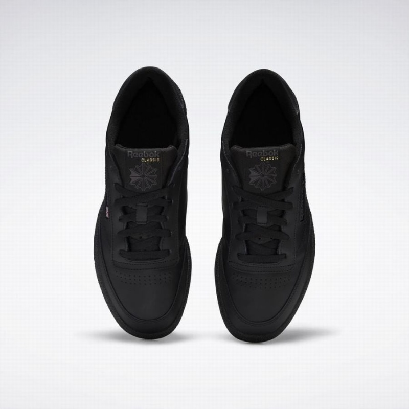 Reebok Club C 85 Men's Shoes Black Grey | QEZ8825WK