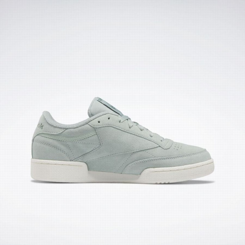 Reebok Club C 85 Men's Shoes Green | FLD9343ZY