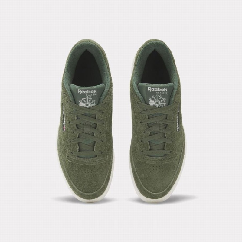 Reebok Club C 85 Men's Shoes Green | LAU3993TY