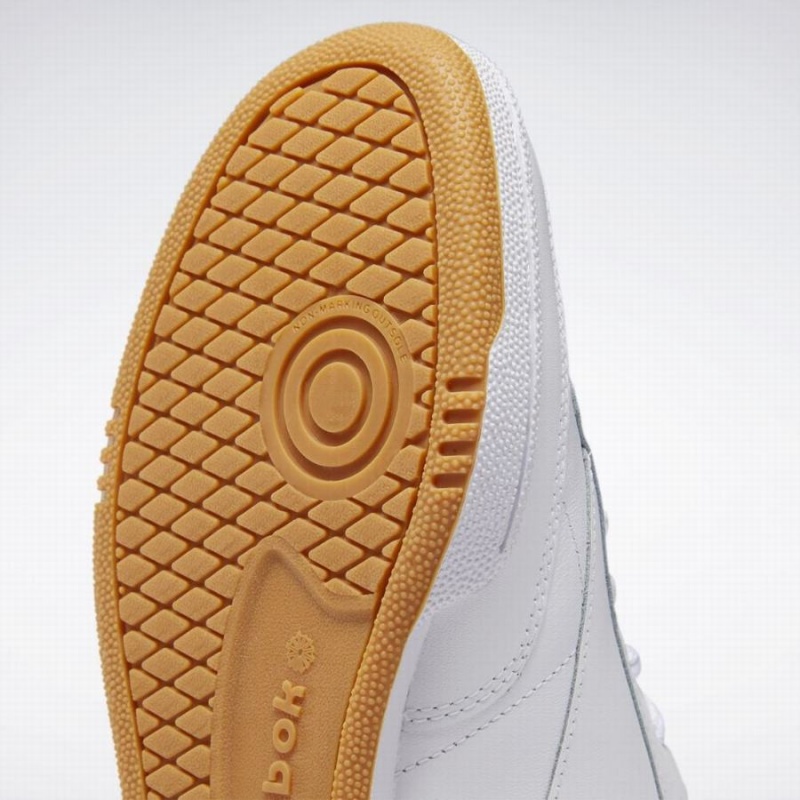 Reebok Club C 85 Men's Shoes White Royal | OKS8374XO