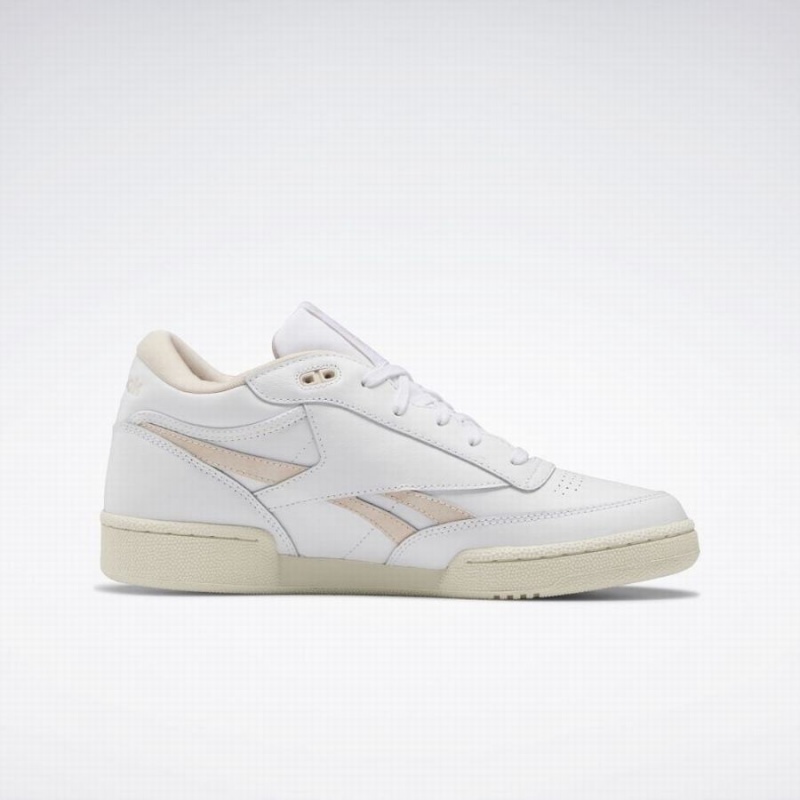 Reebok Club C 85 Mid Ii Revenge Men's Shoes White | TEX6871IP