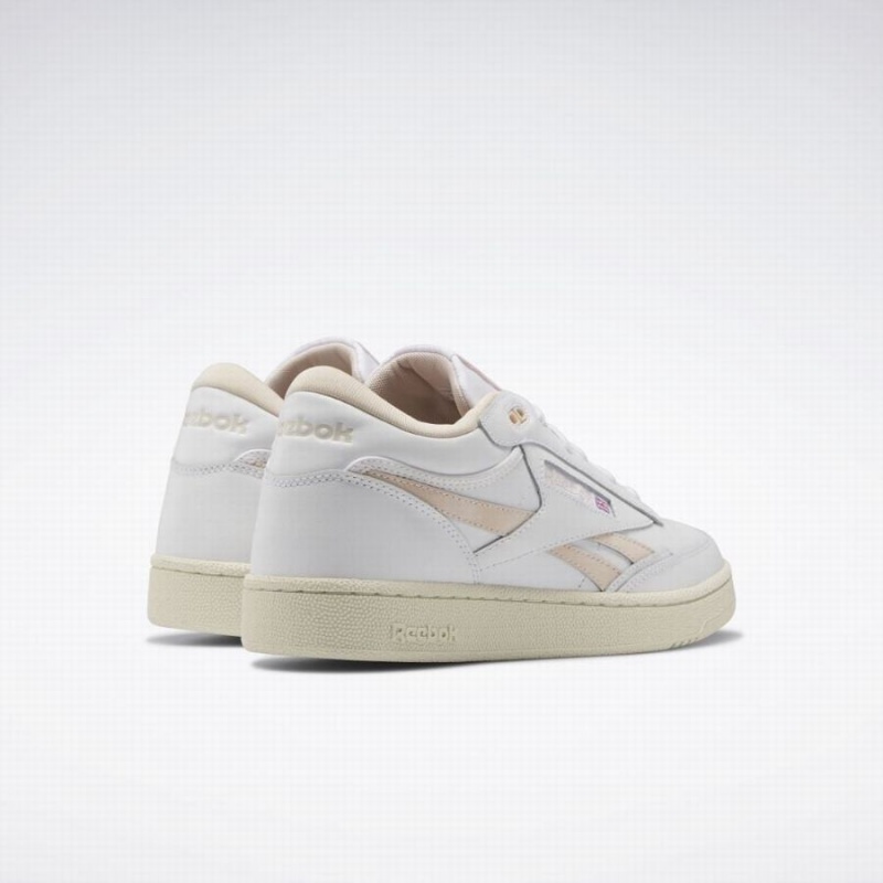 Reebok Club C 85 Mid Ii Revenge Men's Shoes White | TEX6871IP
