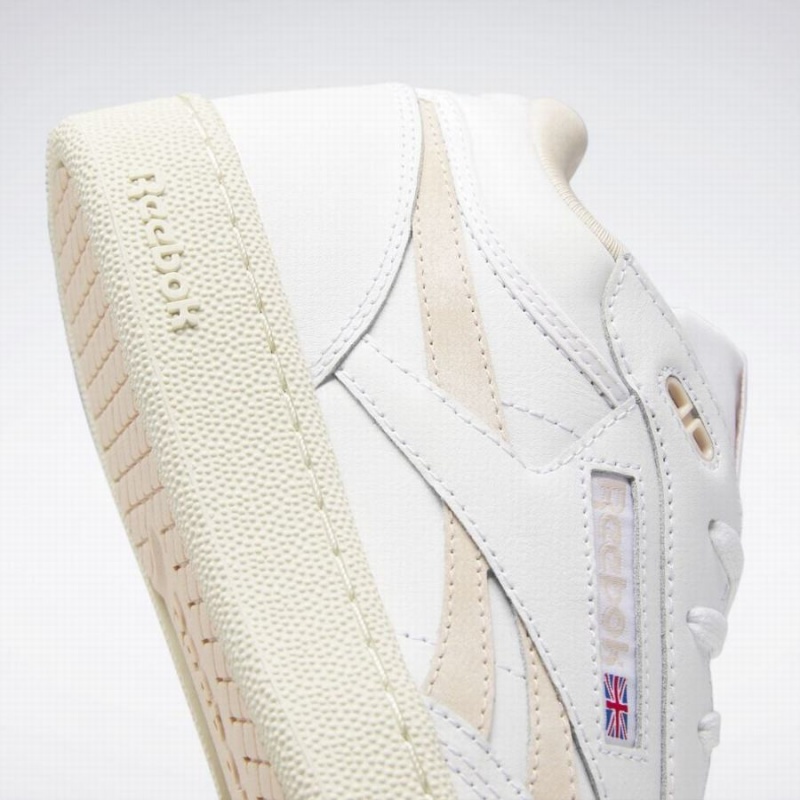 Reebok Club C 85 Mid Ii Revenge Men's Shoes White | TEX6871IP