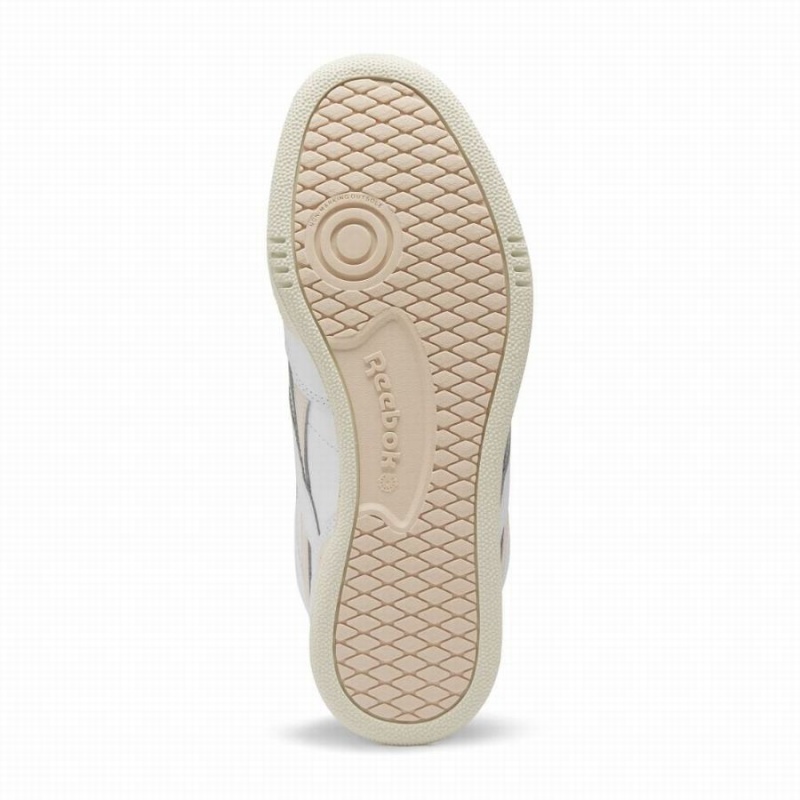 Reebok Club C 85 Mid Ii Revenge Women's Shoes White Beige | XKW6036WH