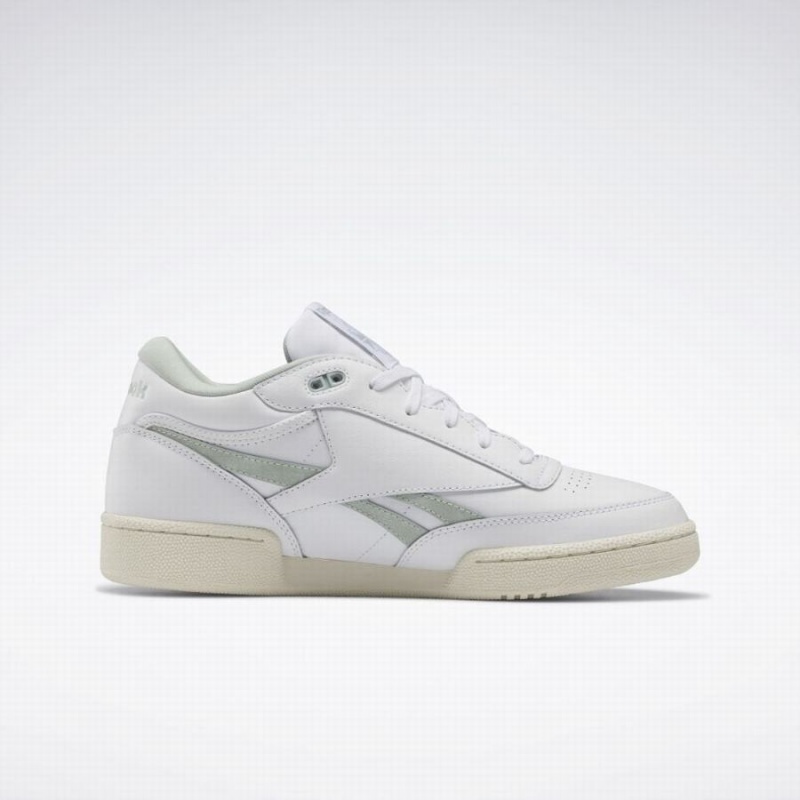 Reebok Club C 85 Mid Ii Revenge Women's Shoes White Green | WMK7157JI
