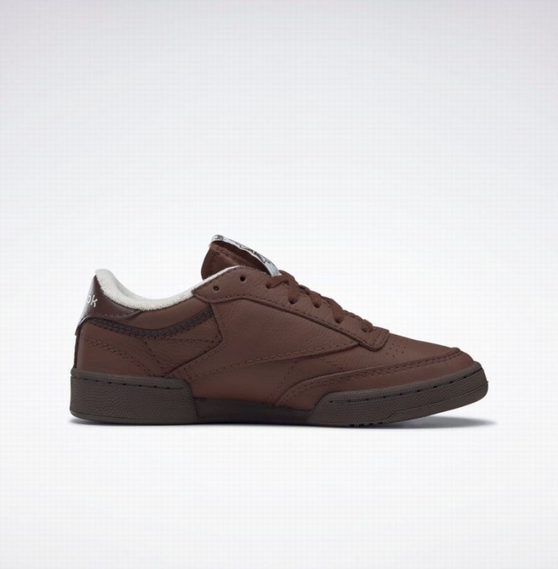 Reebok Club C 85 Vintage Men's Shoes Dark Brown | IBM1886XR