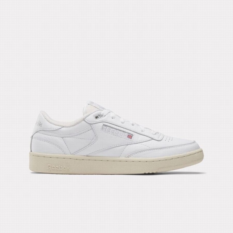 Reebok Club C 85 Vintage Men\'s Shoes White Grey | HIF3987TS
