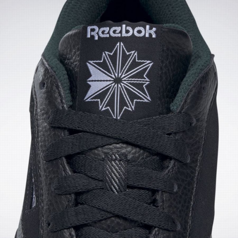 Reebok Club C 85 Vintage Women's Shoes Black Green White | EUM7133FB