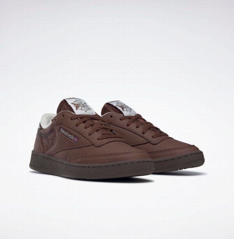 Reebok Club C 85 Vintage Women's Shoes Dark Brown | DPC2159MT