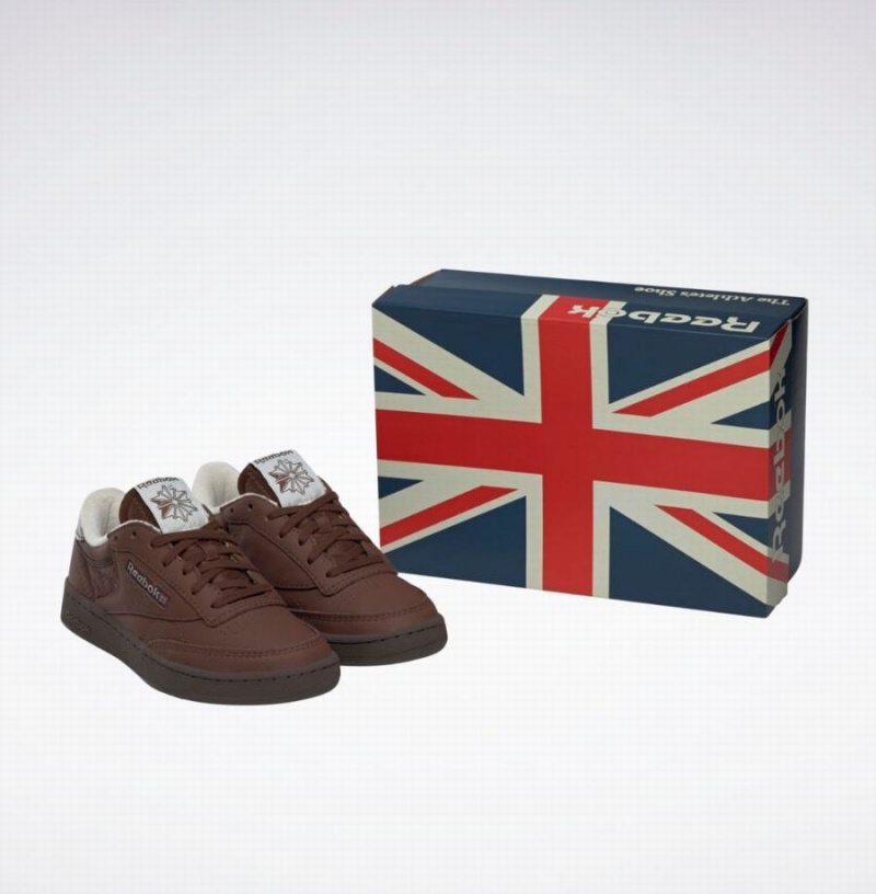 Reebok Club C 85 Vintage Women's Shoes Dark Brown | DPC2159MT