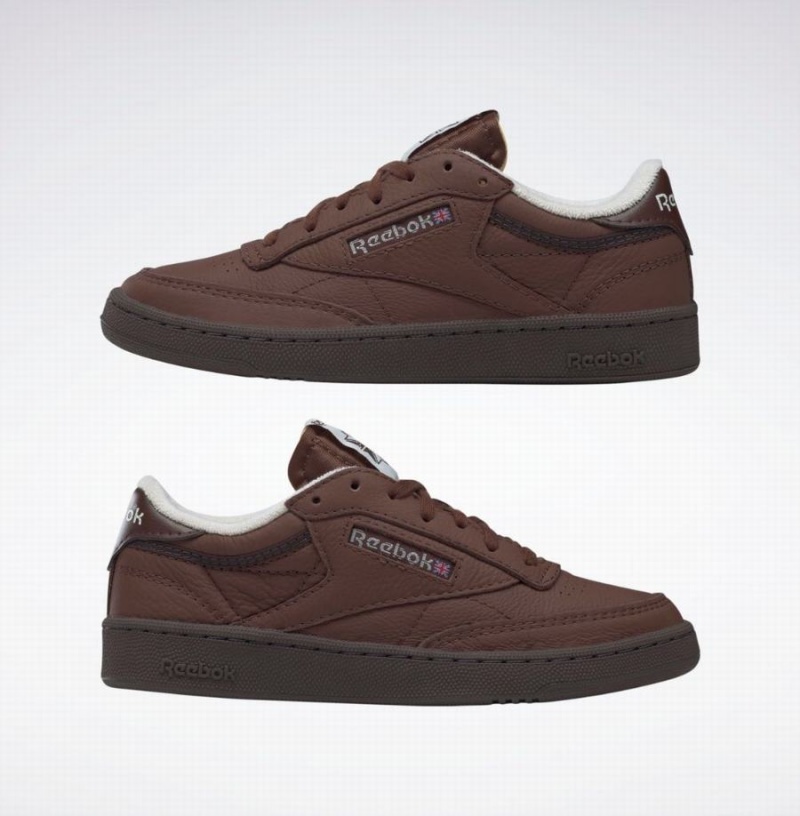Reebok Club C 85 Vintage Women's Shoes Dark Brown | DPC2159MT
