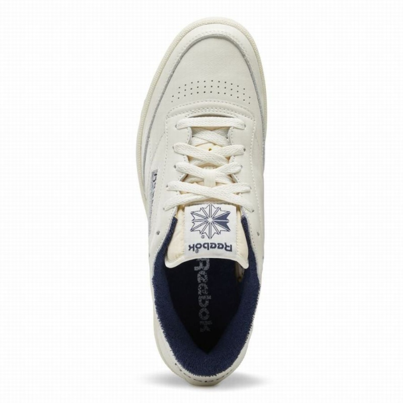 Reebok Club C 85 Vintage Women's Shoes White Navy | SFX1226XI