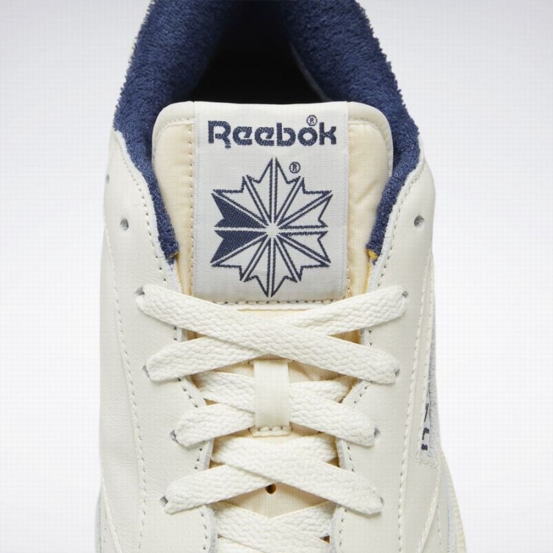 Reebok Club C 85 Vintage Women's Shoes White Navy | SFX1226XI