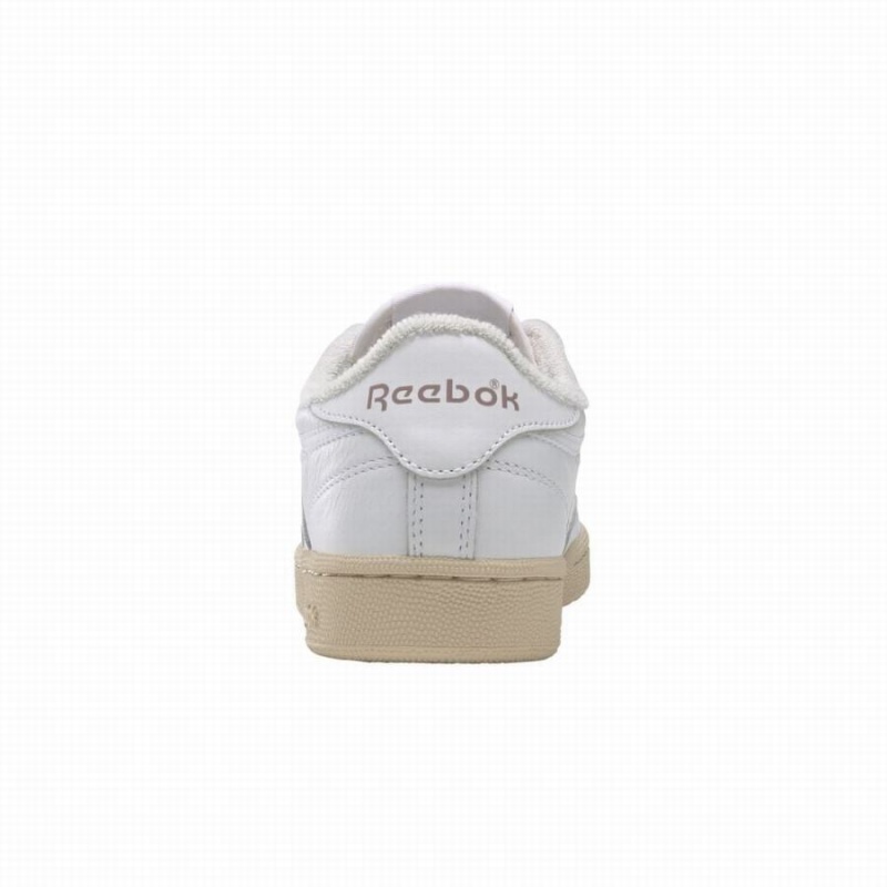 Reebok Club C 85 Vintage Women's Shoes White Purple | FZW5833EX