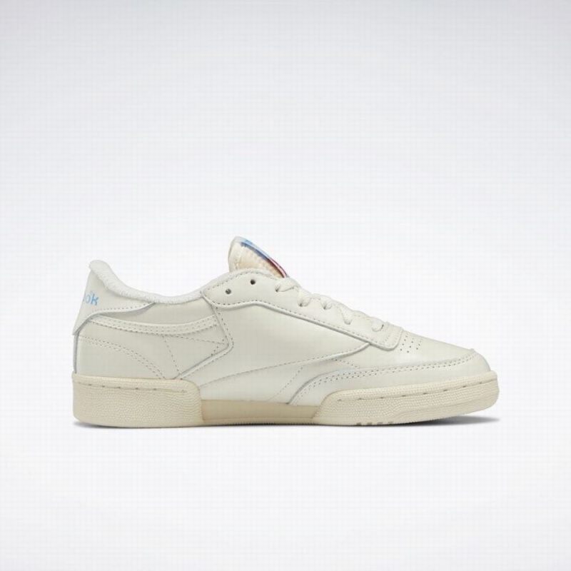 Reebok Club C 85 Vintage Women's Shoes White Blue | DYZ3560FT