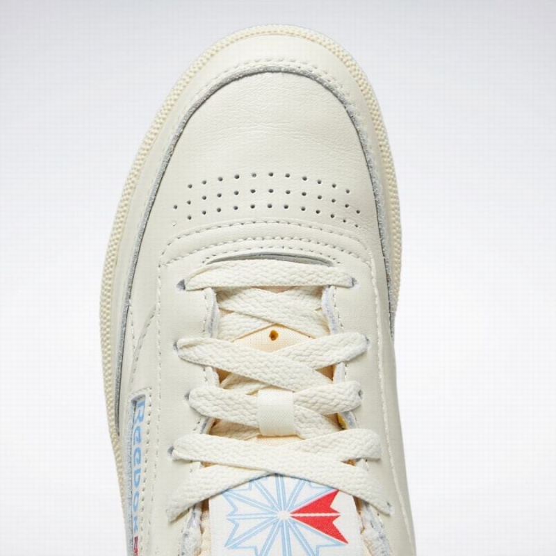 Reebok Club C 85 Vintage Women's Shoes White Blue | DYZ3560FT