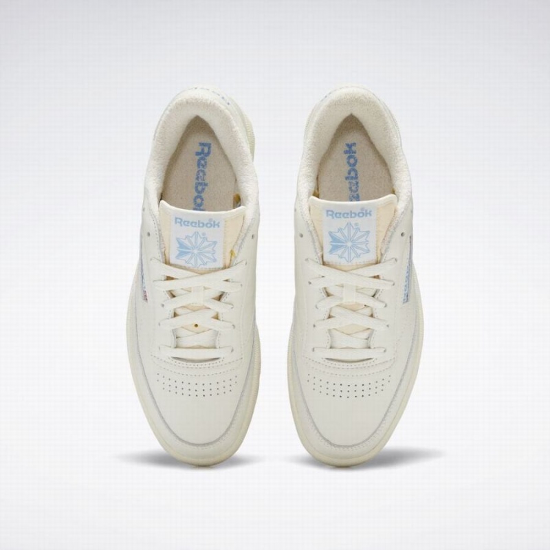 Reebok Club C 85 Vintage Women's Shoes White Blue | EIC4420SW