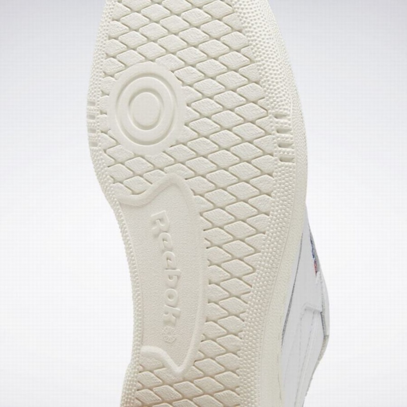 Reebok Club C 85 Vintage Women's Shoes White Blue | IXR6195AZ