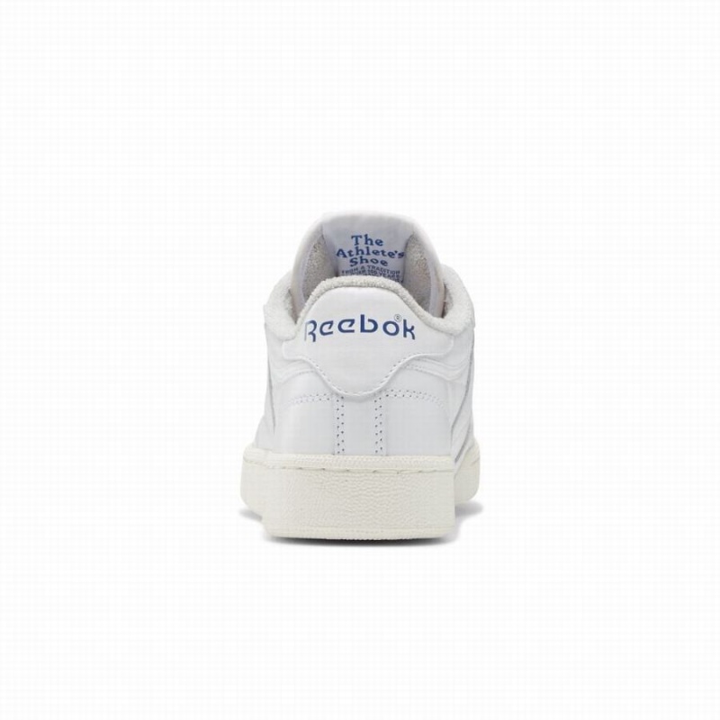 Reebok Club C 85 Vintage Women's Shoes White Blue | IXR6195AZ