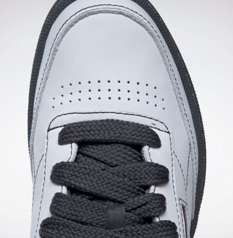 Reebok Club C 85 Women's Shoes White Grey | AUA42TZ