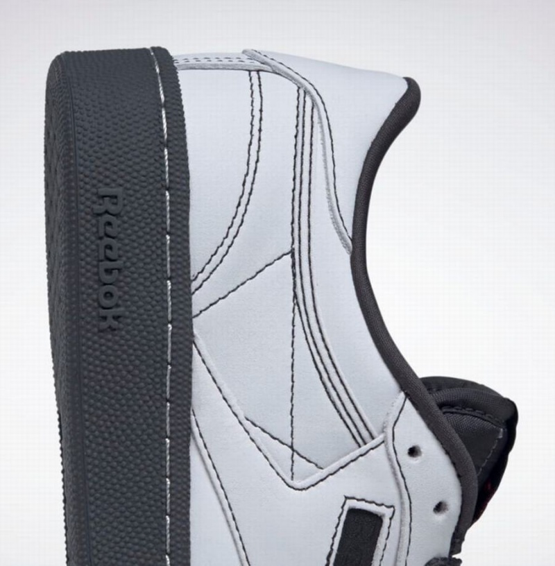 Reebok Club C 85 Women's Shoes White Grey | AUA42TZ