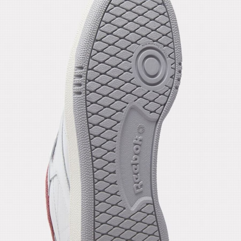 Reebok Club C 85 Women's Shoes White Rose Grey | YID2522AW