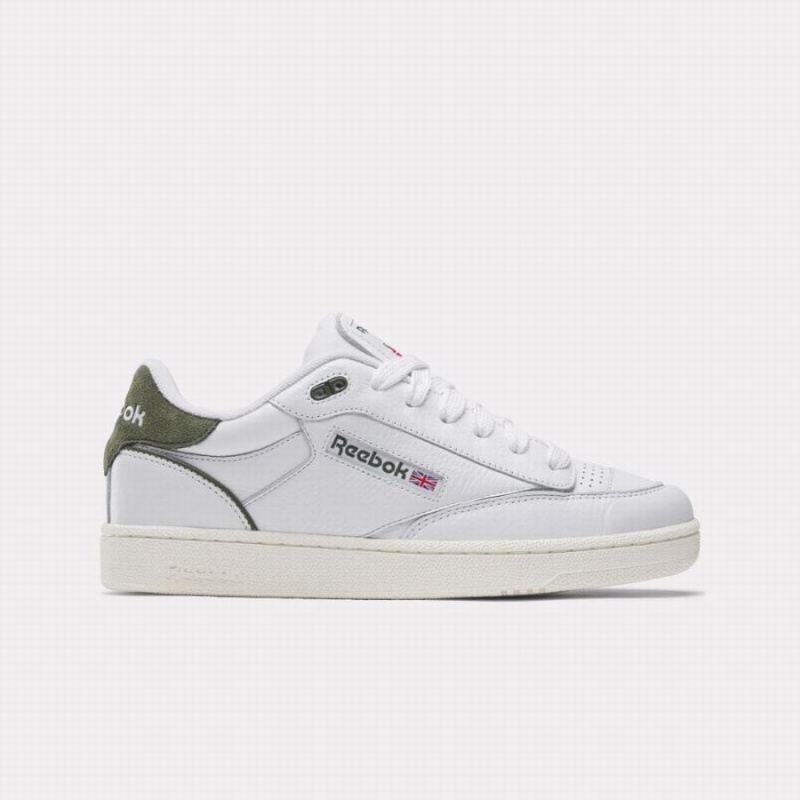 Reebok Club C Bulc Women\'s Shoes White Green | TKG234EB