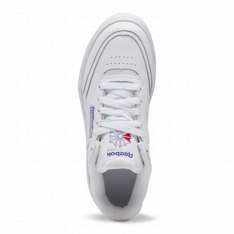 Reebok Club C Extra Women's Shoes White Blue | TCT5633UG