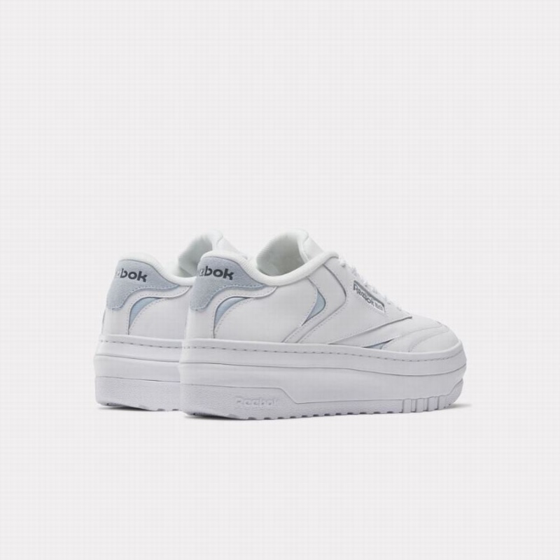 Reebok Club C Extra Women's Shoes White Blue | MJN8495GR