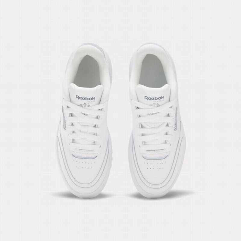 Reebok Club C Extra Women's Shoes White Blue | MJN8495GR