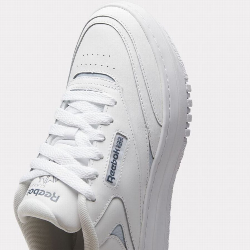 Reebok Club C Extra Women's Shoes White Blue | MJN8495GR