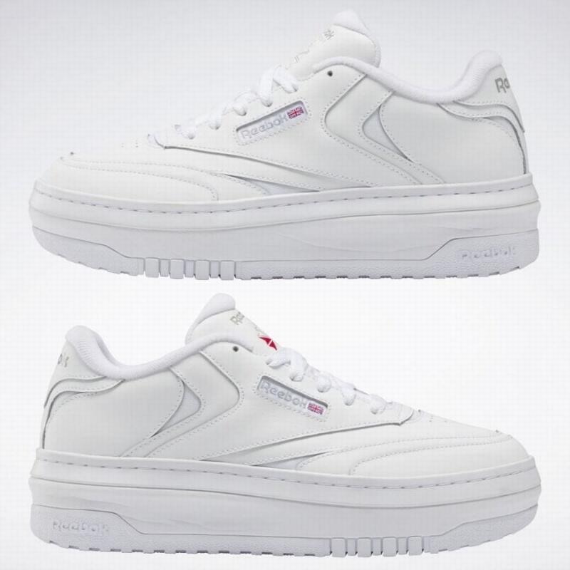 Reebok Club C Extra Women's Shoes White Grey | WPX5218LA