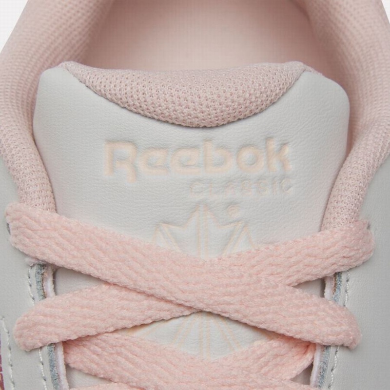 Reebok Club C Extra Women's Shoes White Grey Pink | OQI1265XO