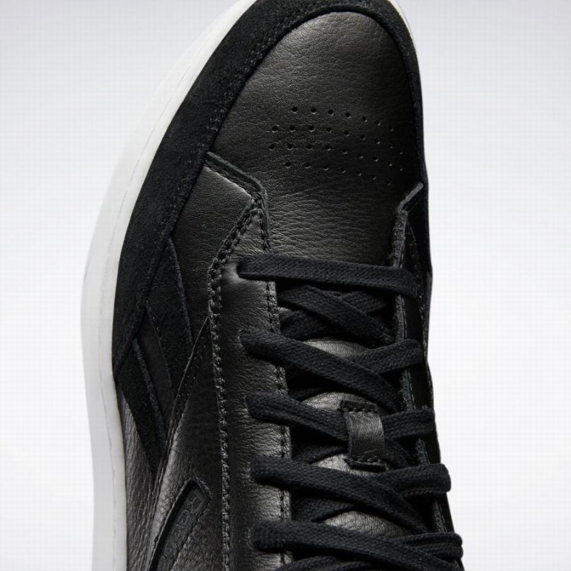 Reebok Club C Form Hi Men's Shoes Black White | EOK9682JS