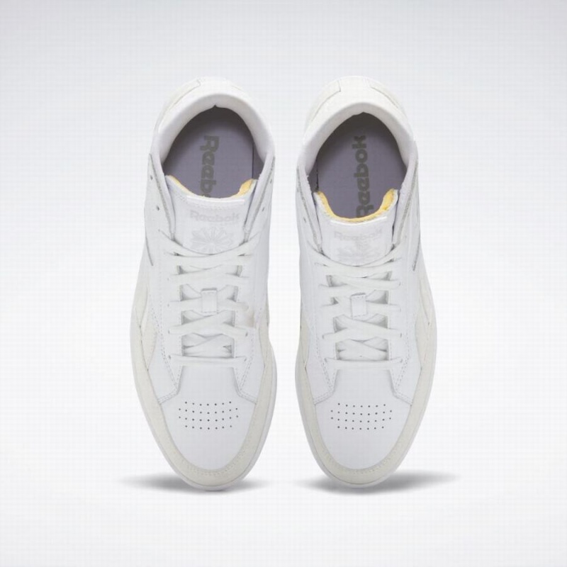 Reebok Club C Form Hi Men's Shoes White Grey | PLT178RS