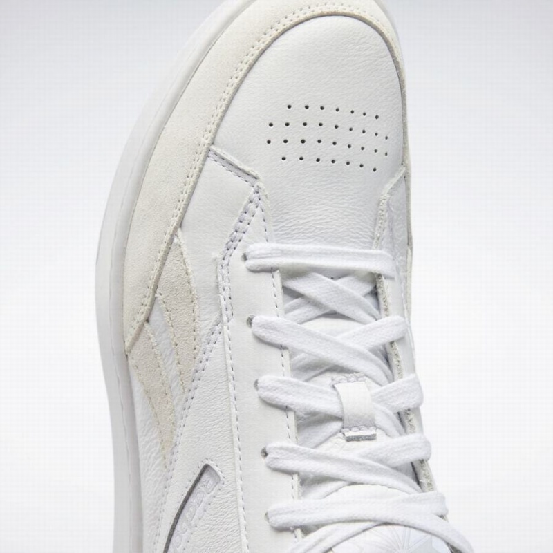 Reebok Club C Form Hi Men's Shoes White Grey | PLT178RS
